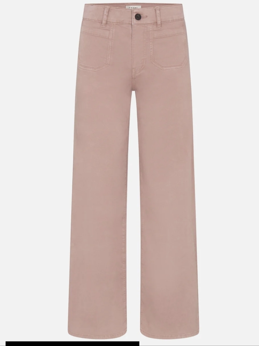 Frame Le Slim Palazzo Brown Wide Leg Pants Size 30